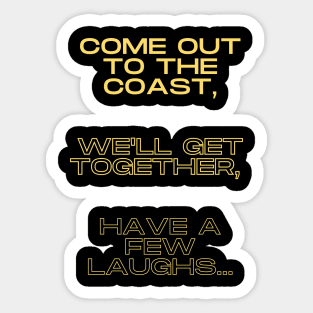 Die Hard Quote Sticker